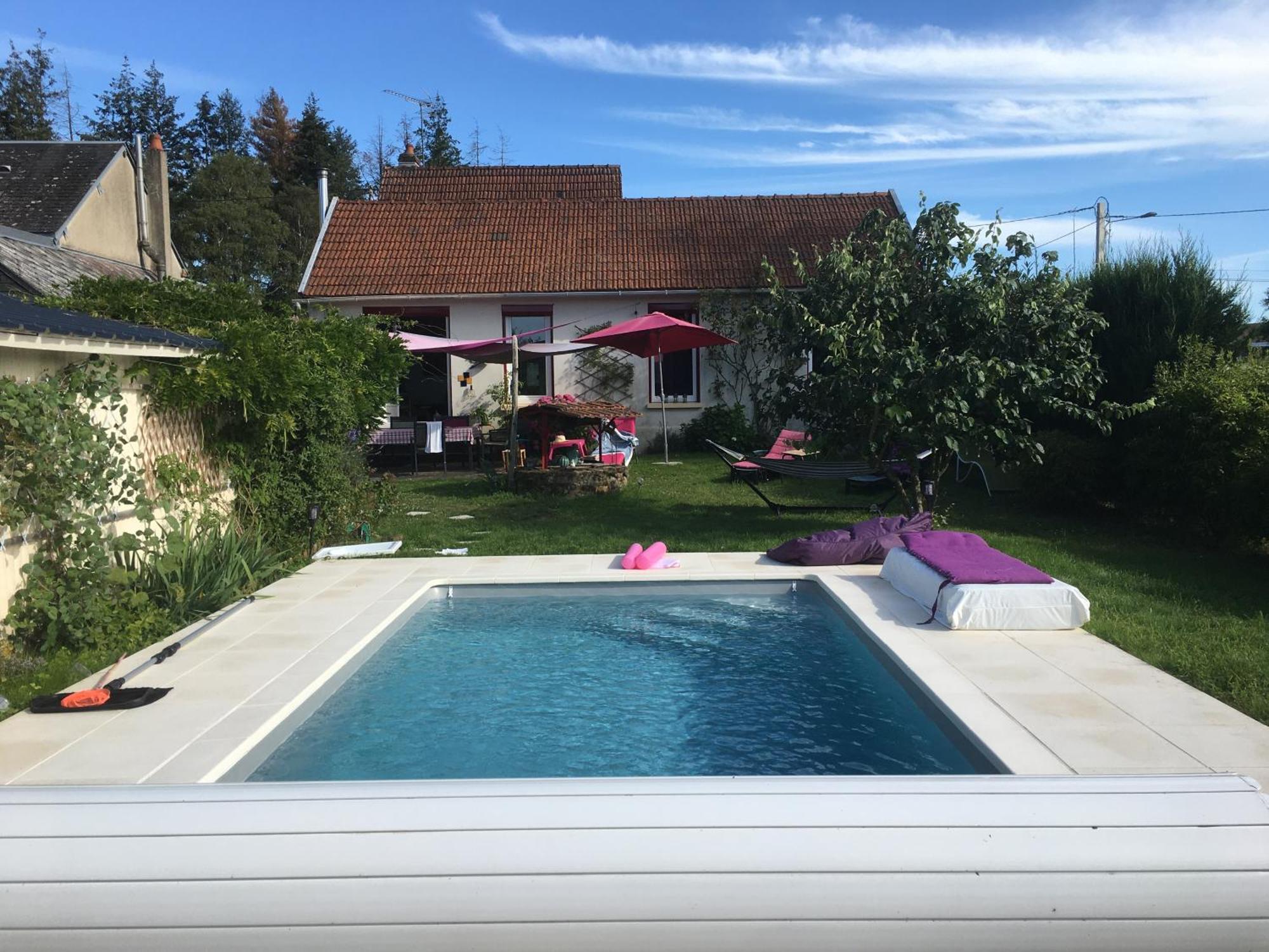 Chambre Au Jardin Tente De Charme Eguzon-Chantome Exteriér fotografie