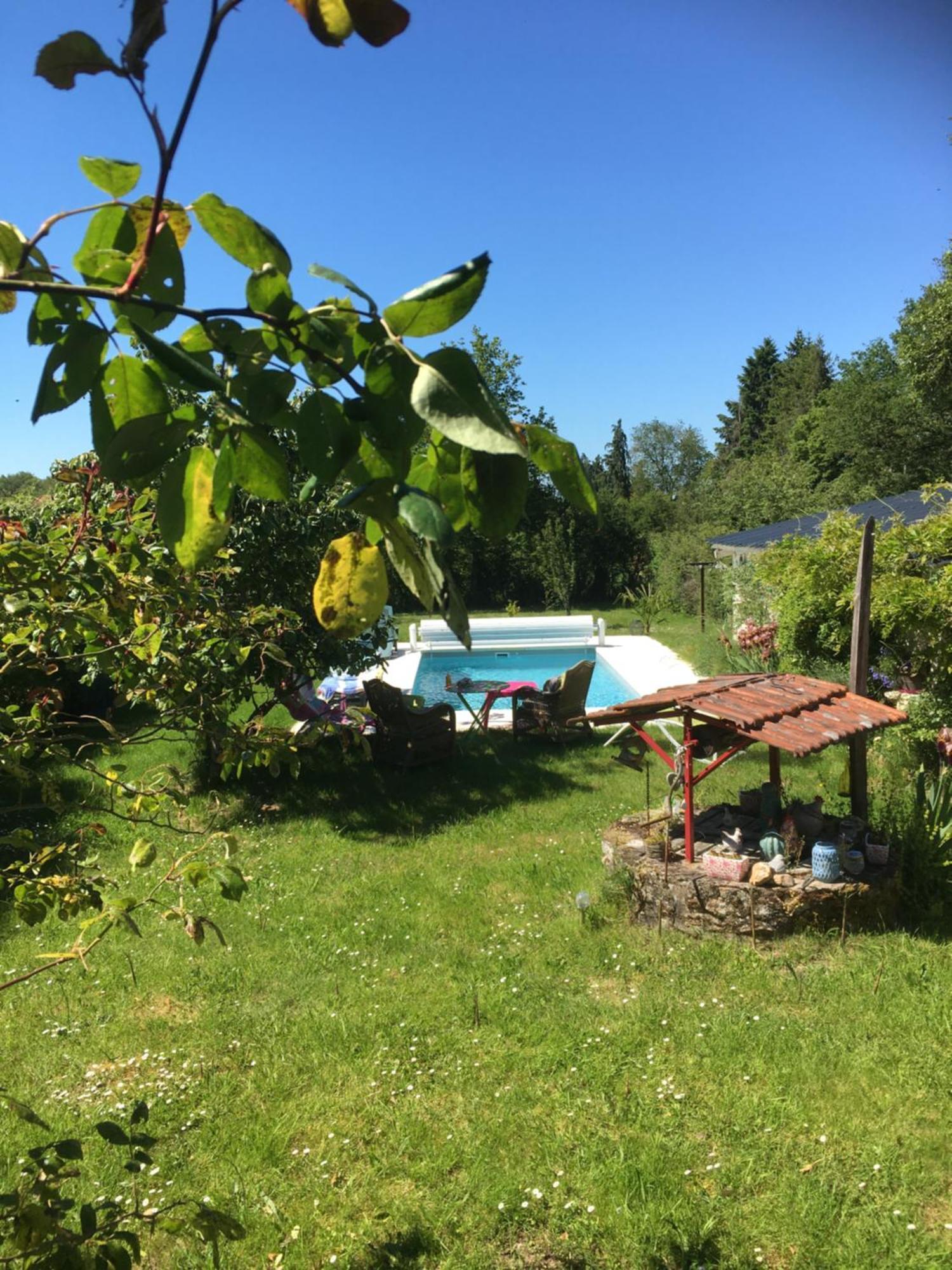 Chambre Au Jardin Tente De Charme Eguzon-Chantome Exteriér fotografie